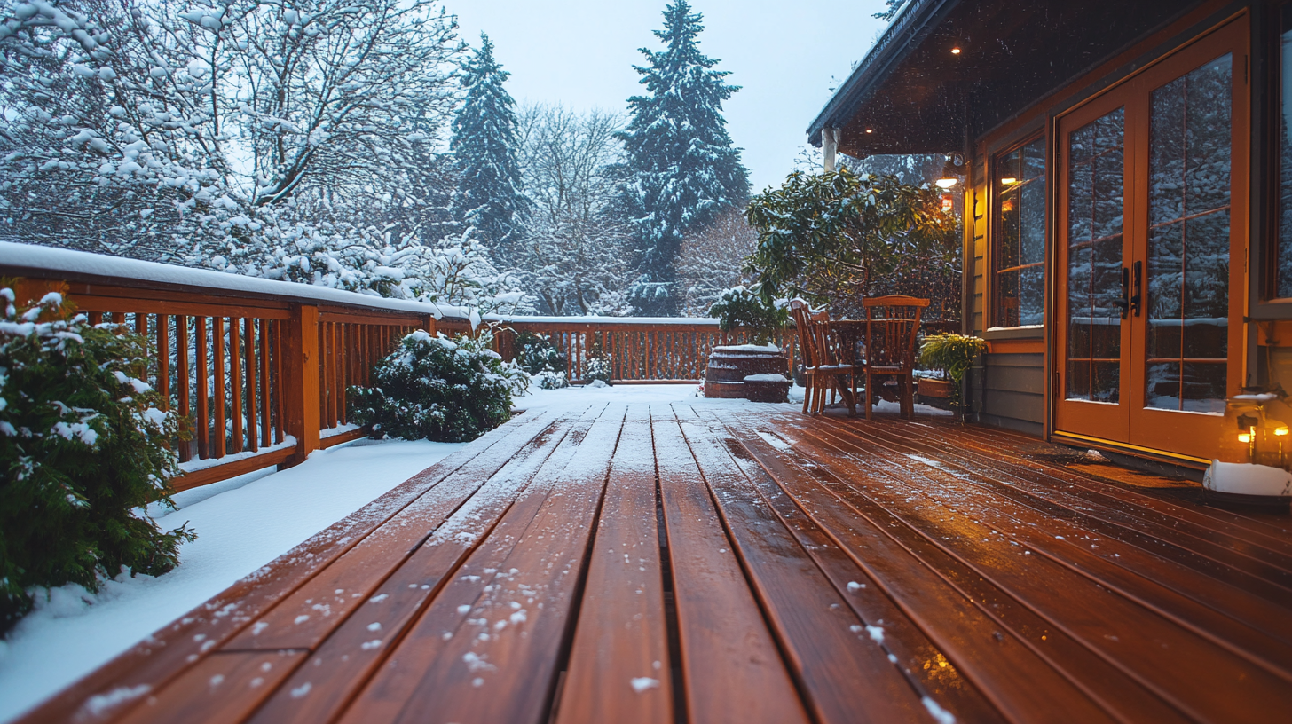 Winter Deck Care: How to Protect Your Composite Deck in Washington State